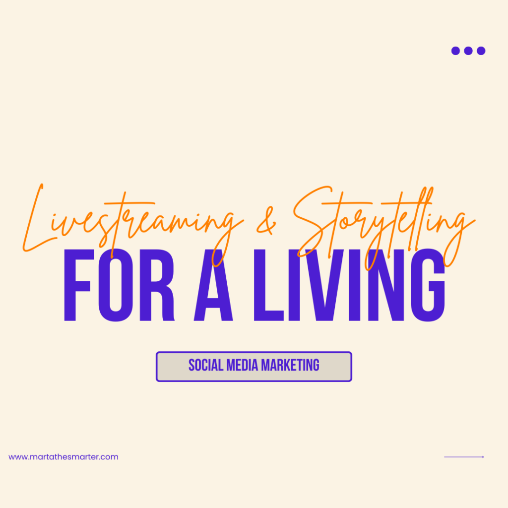 Livestream and Storytelling Workshop
