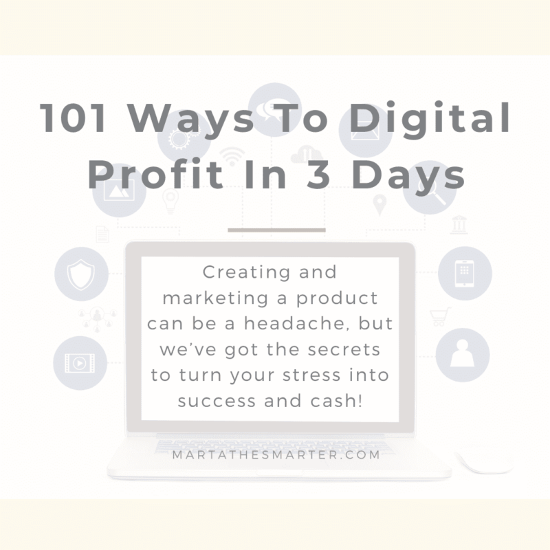 101 Ways To Digital Profit In 3 Days