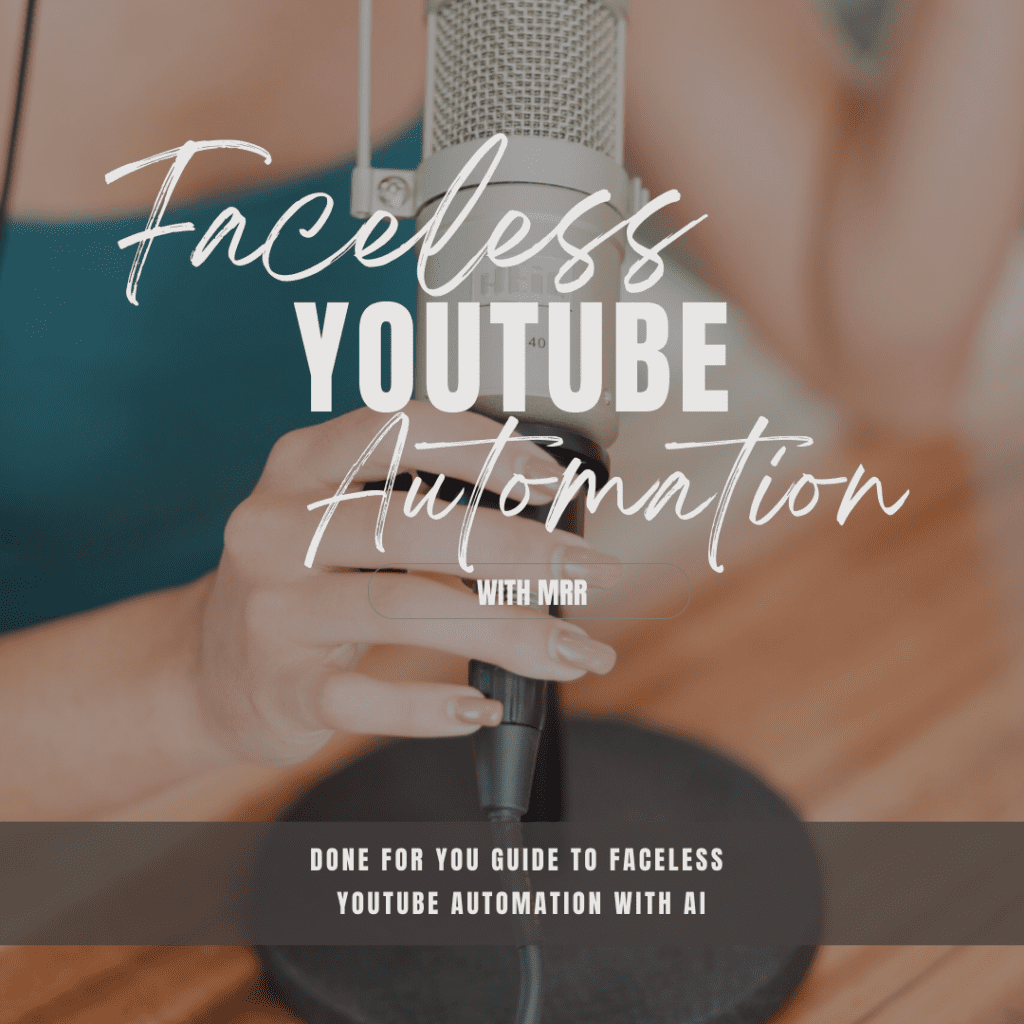 Faceless YouTube Automation: Master the Art of Anonymous YouTube Success and Passive Income