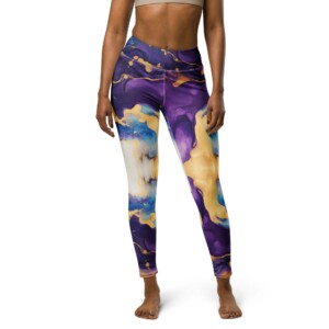 Cosmic Yoga Leggings - Image 2