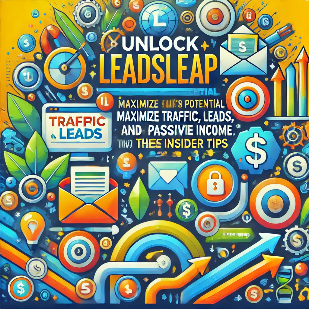 Unlock LeadsLeap’s Full Potential: Maximize Traffic, Leads, and Passive Income with These Insider Tips