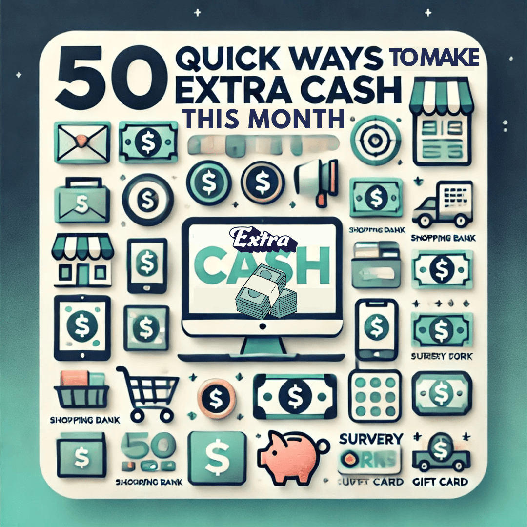 50 Easy and Proven Ways to Make Extra Money Fast