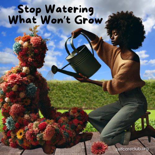 Stop Watering What Won’t Grow: A Lesson in Energy and Growth