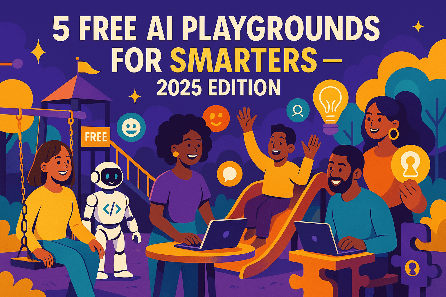 5 Free AI Playgrounds to Level Up Your Digital Hustle in 2025