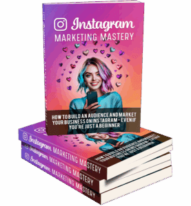 Instagram Marketing Mastery - book stack