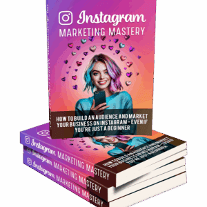 Instagram Marketing Mastery - book stack